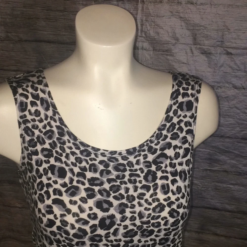 Leopard Print Cami Tank Top - Picture 5 of 9